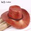 Summer American Monsoon West Cowboy Hat Knight's hat Outdoor: Champagne