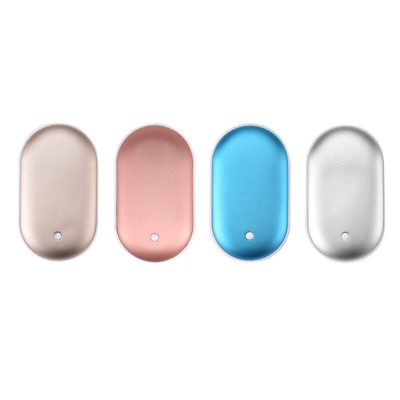 USB Rechargeable LED Electric Hand Warmer Heater Travel Handy Long-Life Mini Pocket Warmer Home Warming Product