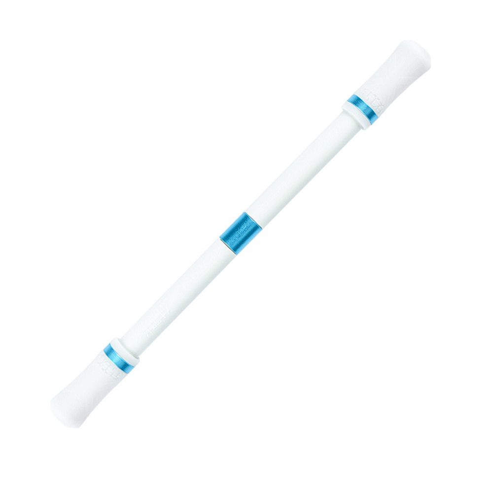 1PC Rotating Gaming Pen Anti-Skid Rolling Spinning Pen Intelligence Toy Pressure Relief Stationery Office School Writing Supply: white 3