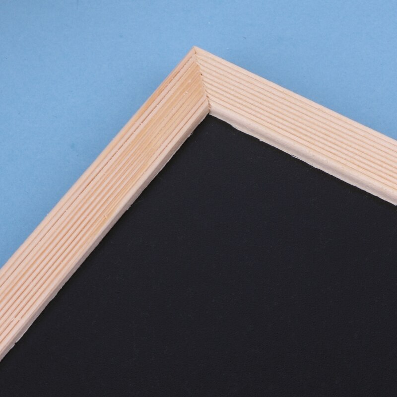 Wood Frame Desktop White Whiteboard Children Kids Toy Chalk Wipe Board P9YA