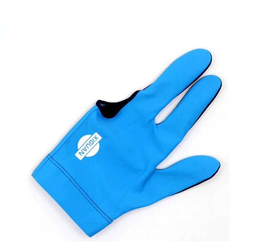 Billiard Glove Three Fingers Left Hand Red/Blue/Yellow Colors Gloves Billiard Accessories China