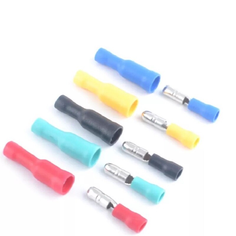 20PCS 10pcs Female 10pcs Male Male and female insulated connection terminal wire fast connector FRD1.25MPD1.25-156