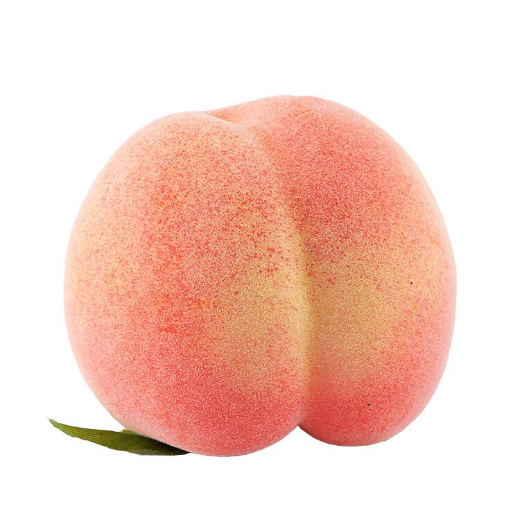 5pcs Artificial Fruit Peach Kindergarten Garden Family Kitchen Decoration Handwork DIY Fruit Peach Decoracion Para Cumplea Os
