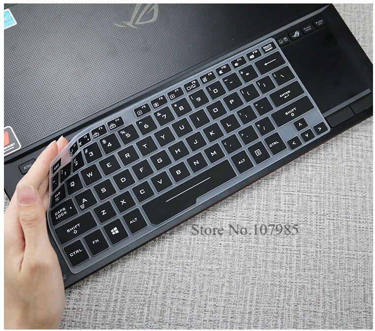 15.6 inch Silicone Keyboard Cover laptop Protector Skin For ASUS ROG Zephyrus GX501GI GX501GI GX501 GX531GS GX531GM GX531G