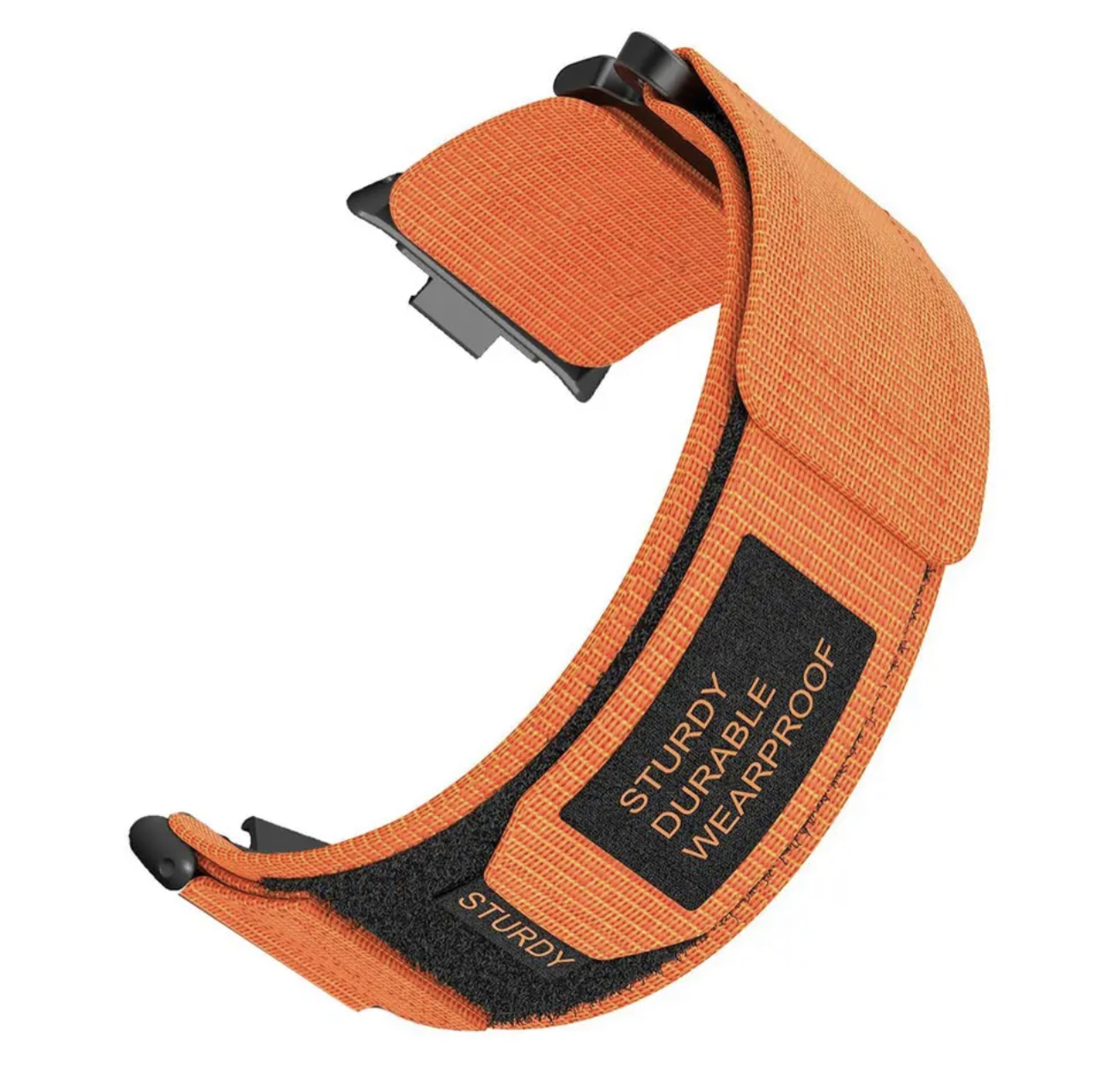 Urrem til xiaomi mi band 9 pro /8 pro nylon løkkerem armbånd armbånd til redmi watch 5 4 sports correa tilbehør: Orange / 16mm