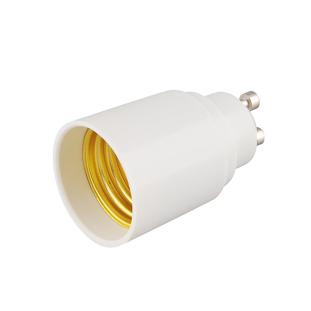 GU10 om E27 Lamp Houder Base Bulb Socket Adapter GU10 Male Naar E27 Vrouwelijke Brandwerende LED Verlichting Adapter Converter