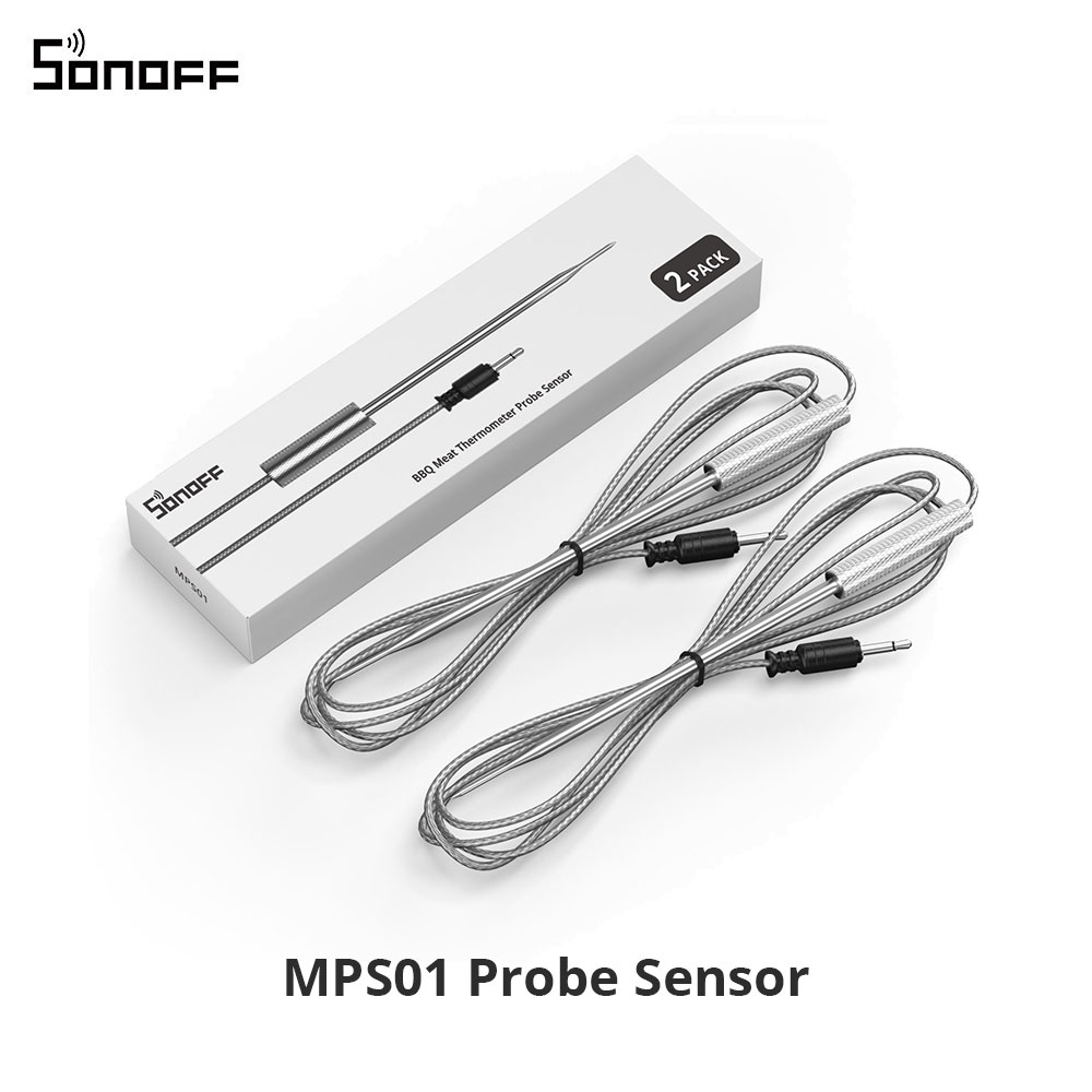 SONOFF BMT01 BBQ termometr do mięsa zdalne monitorowanie alarm temperatury grill piekarnik sonda do grillowania współpracuje z aplikacją eWeLink: Bundle2