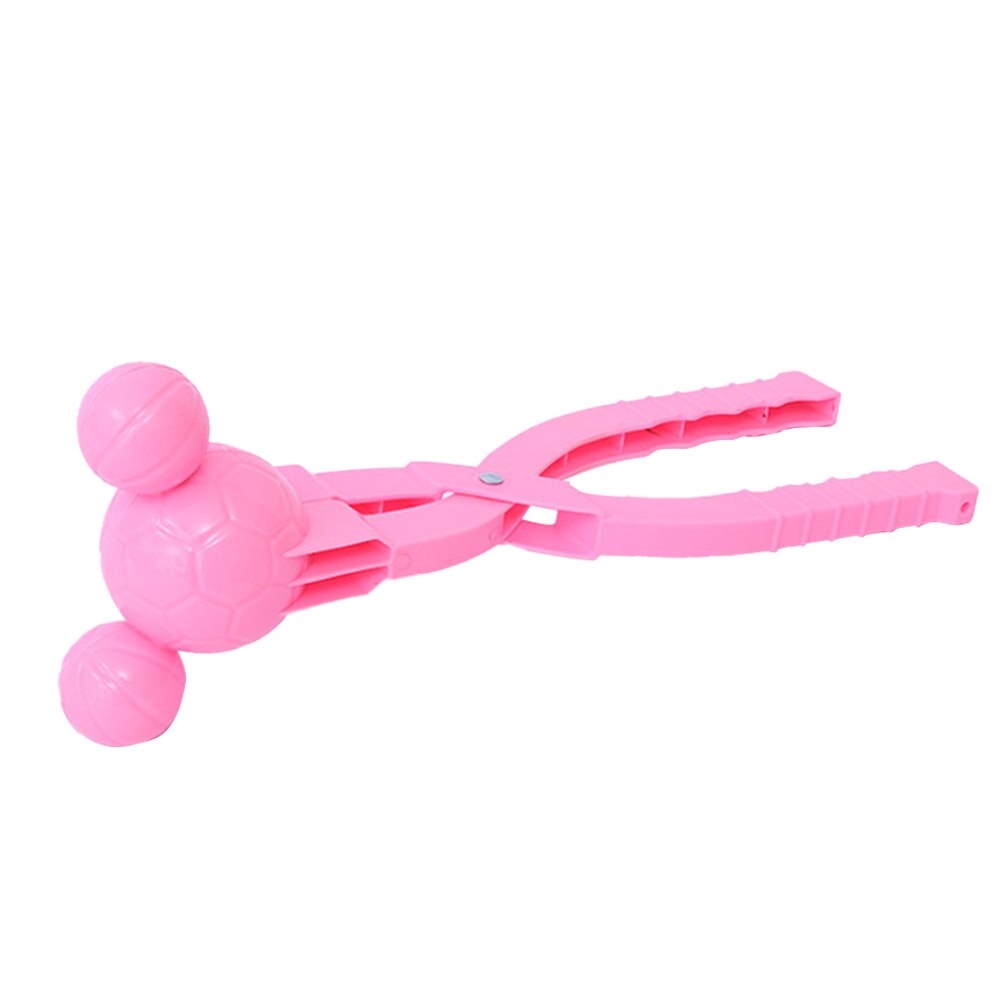 6 plastique canard forme boule de neige fabricant Clip enfants sable neige boule moule jouet aléatoire pour boule de neige lutte en plein air Fun Sports jouets hiver: three ball
