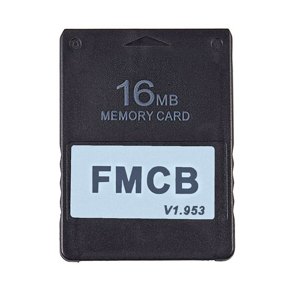 100% Originele Fmcb Gratis Mcboot Kaart V1.953 Voor Sony PS2 Playstation2 Ps 2 Console 8Mb/16Mb/32Mb/64Mb Geheugenkaart Opl Mc Boot: 16MB