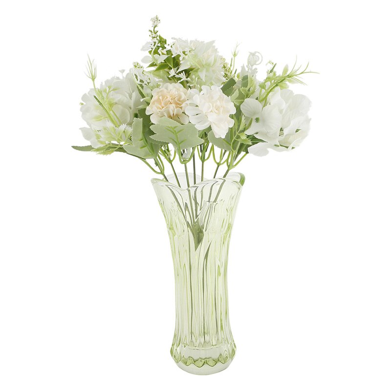 Pæon kunstige blomster buket potpourri europæisk klassisk stil til bryllup hjem haver kaffehuse retro gør-det-selv dekoration