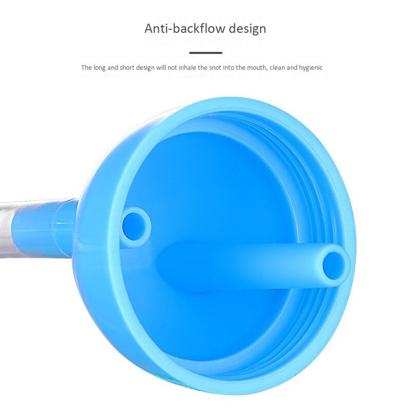 2Pcs Baby Nasale Zuig Snot Mond Zuig Katheter Kinderen Neusreiniger Neus Sucker Tool
