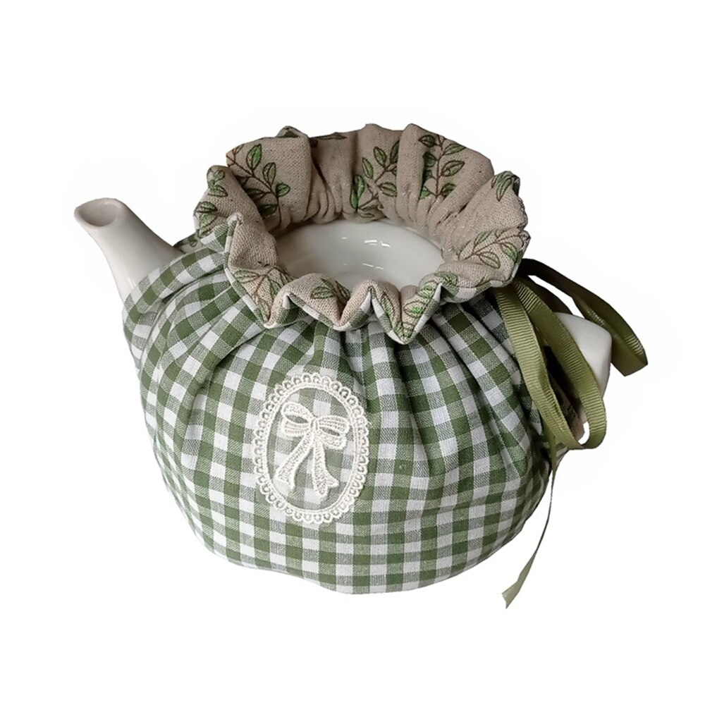 Theepot Stofkap Theeketel Geïsoleerd Vintage Decoratief Warm Houden Quilt Verstelbaar Voor Kleine En Medium Theepotten In Keuken Thuis Party