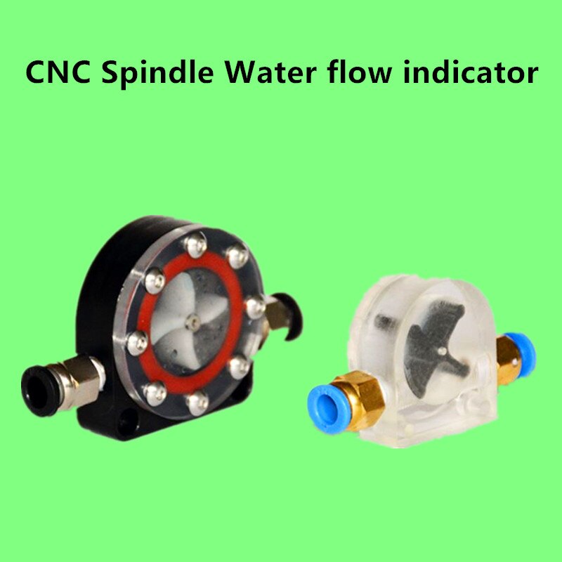 CNC Spindel Wasser Fluss Anzeige, Wasser fließen Meter, Kühlung Wasser Fluss Zuschauer, CNC spindel teil