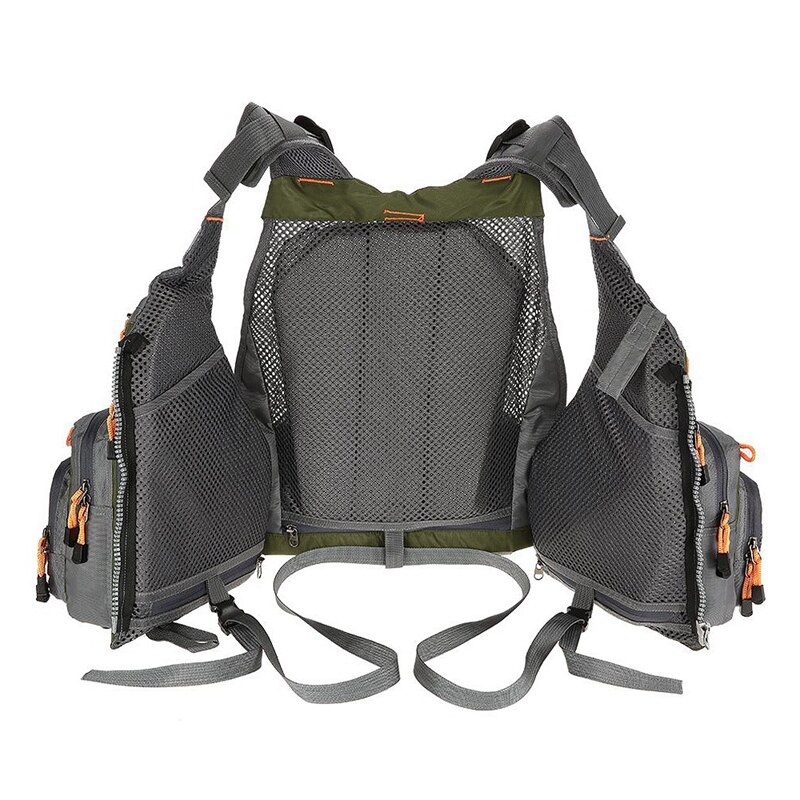 Fly Fishing Vest Breathable Padded Superior 209Lb Bearing Life Safety Jacket Fishing Vest for Swimming Sailing Boating Kayak