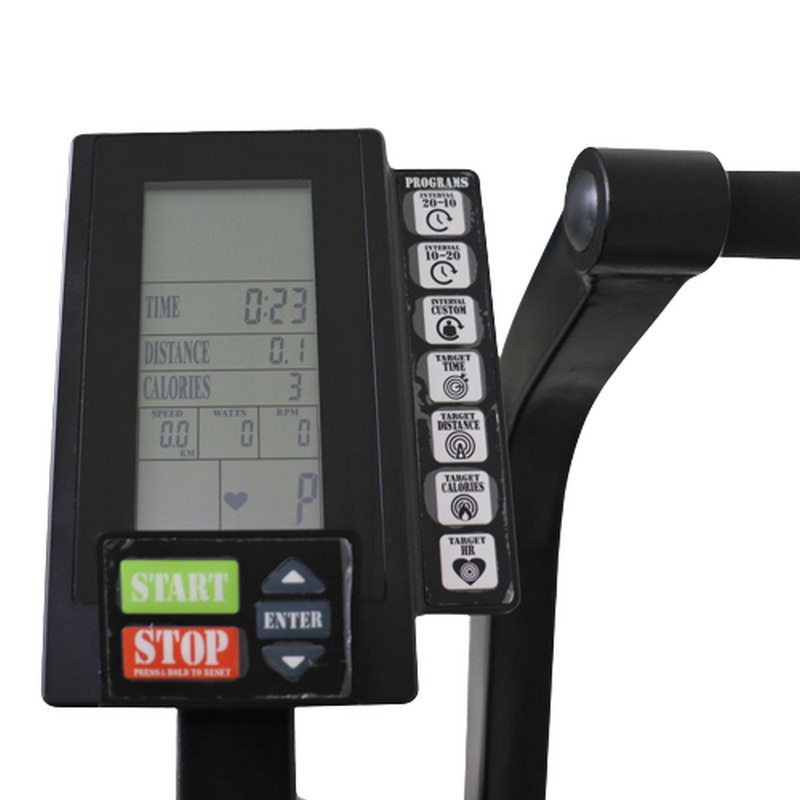 Contador de bicicleta deportiva multifuncional, velocímetro con pantalla electrónica LCD, aplicación Bluetooth, para bicicleta estática, máquina de remo paso a paso