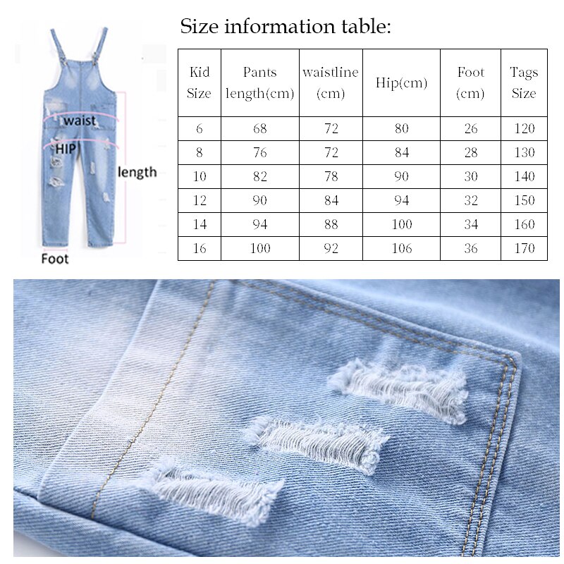 freundlicher Overall Herbst Jungen Mädchen Denim Hosenträger Jeans für jugendlich Einstellbare Band Strampler freundlicher Kleidung Gesamt Kleidung