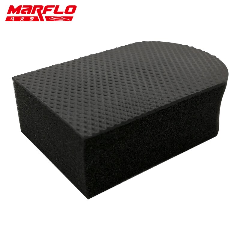 Brilliatech-almohadilla de barra de arcilla mágica para el cuidado automático, mitón de microfibra, paño de toalla, limpieza, pulido, esponja, herramientas de bloque, MARFLO