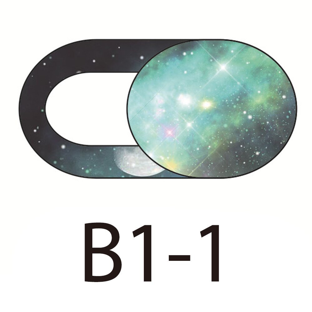 Osłona kamery internetowej ślizgać się, 0.023 cala ultra-cienka obudowa kamery internetowej dla MacBook, laptopa, komputera, tabletu, smartfona, chroń swoją prywatność: B1-1