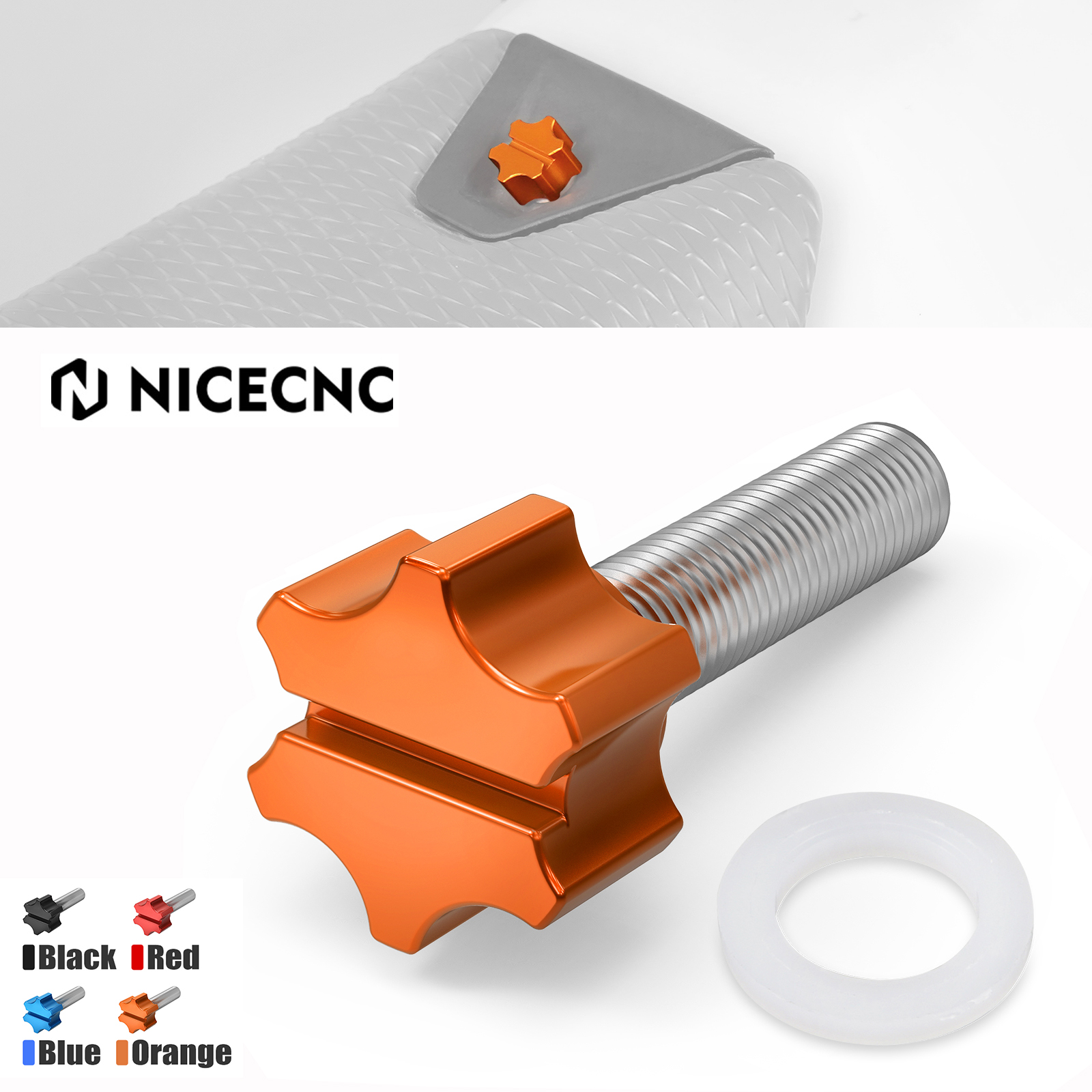 Para KTM EXC 300 2024 tornillo de perno de asiento de liberación rápida EXC EXCF XCW XCF-W XW-F 150 250 300 350 450 500 2024 SX SXF XCF 2023-2024