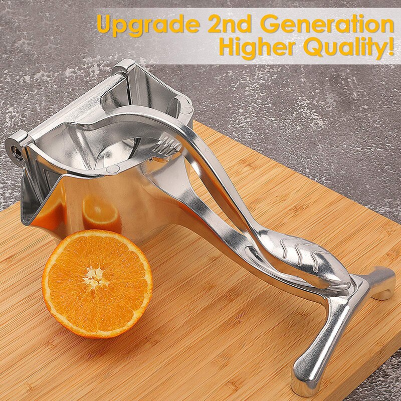 Aluminium Alloy Manual Juice Squeezer, Fruit Juicer Hand Squeezer, Easy Use Heavy Duty Lemon Citrus Juicer Kitchen Accessories
