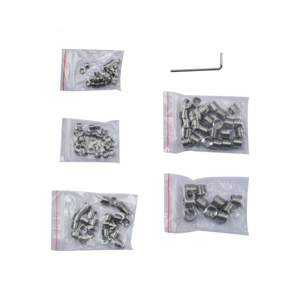 13Pcs Thread Repair Kit High Speed Steel Thread Repair Kit Engine with Hex Wrench Various Specifications Twist Drill Repair Too