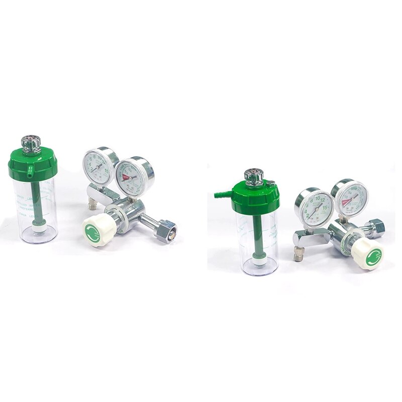 ! Oxygen Regulator CGA540 With Flowmeter Gauge High Pressure For For Oxygen Cylinder 4000Psi