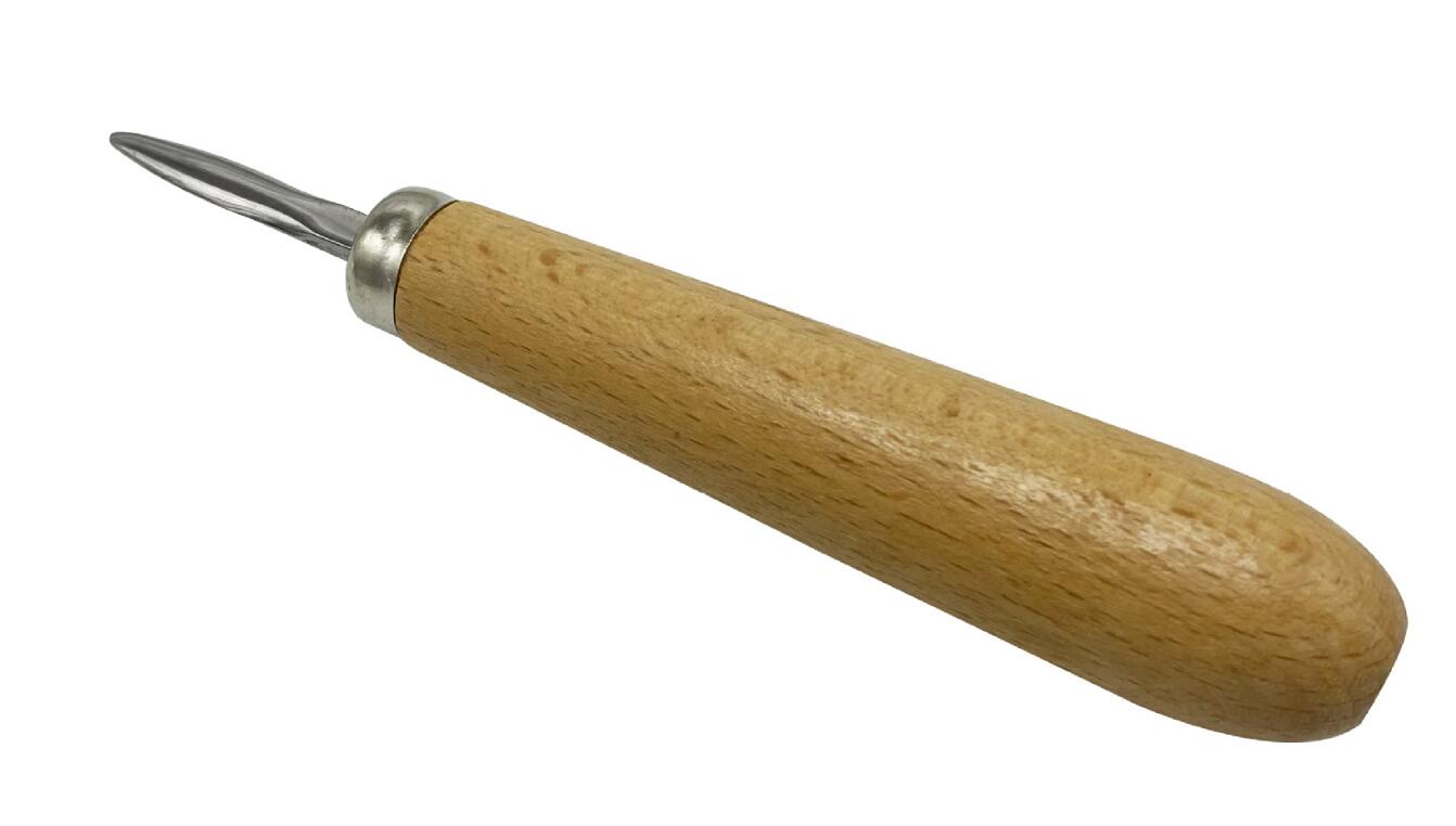 Jewelry Diamond Bezel Set Gemstone Setting Tool Pusher Hand DIY Tool with Wooden Handle: Pink