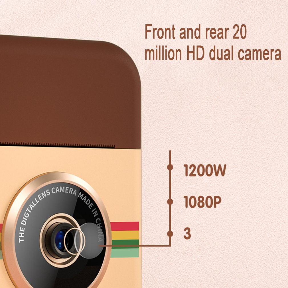 Kinderen Camera Instant Print Camera Voor Kinderen 1080P Digitale Camera Met Thermische Foto Kind Speelgoed Voor Verjaardagscadeaus
