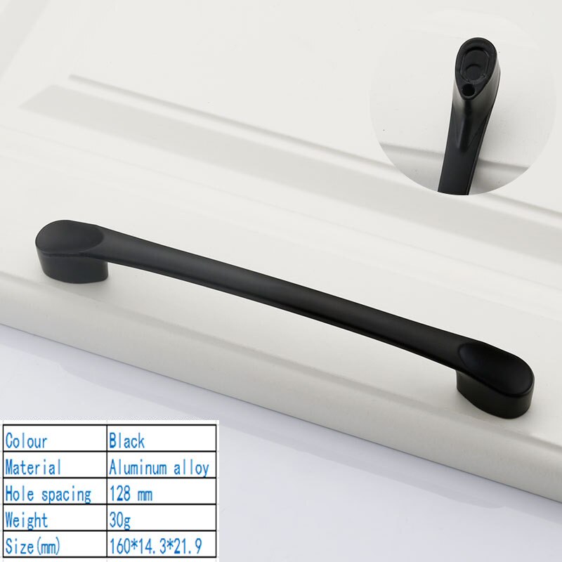 128mm Mehrere stile knöpfe und griffe handvaten voor leder-kasten schrank griff küche schrank griffe bücherregal tür Hand: K2