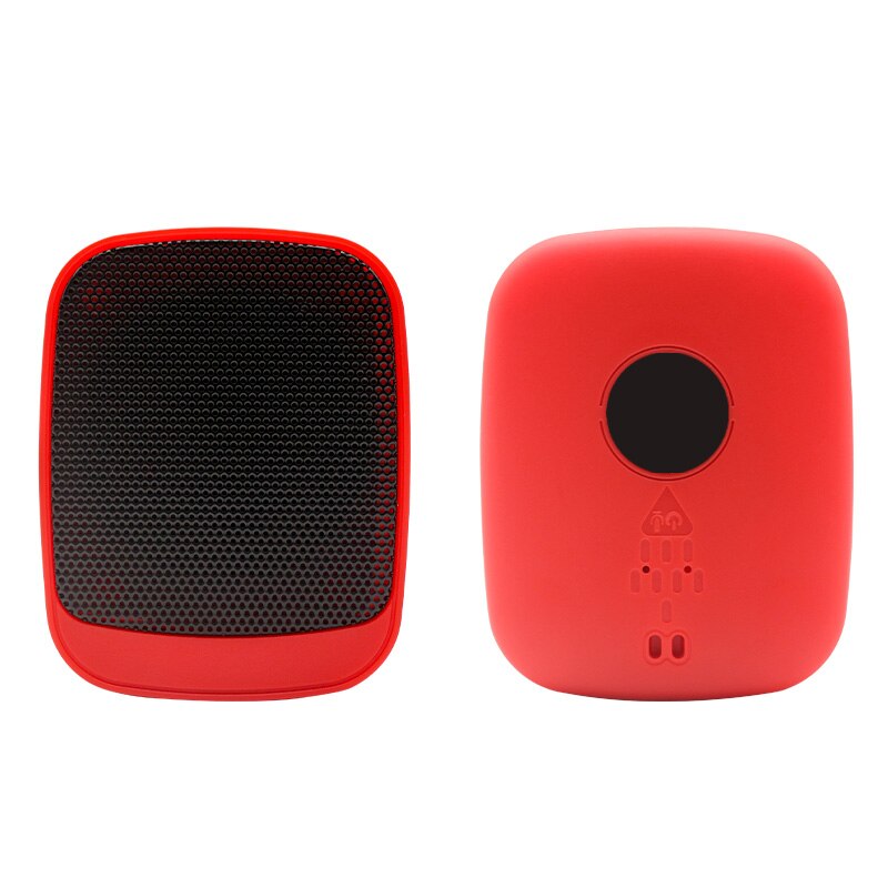Altavoz Bluetooth portátil Multicolor para tableta, PC, altavoces inalámbricos TWS para iPhone y Xiaomi, barra de sonido: Red Speaker
