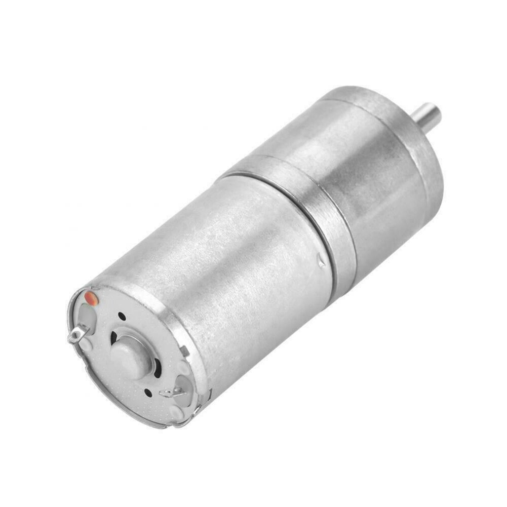 Dc 12v 25mm 5-1200 rpm metal gear reduktion snekke reversibel turbo gearmotor