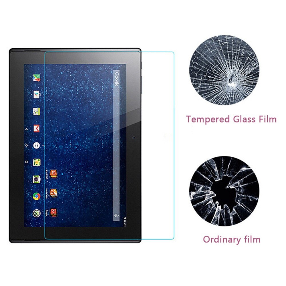 Für 10.1- zoll-android-tablet-pc displayschutzfolien aus gehärtetem glas universal 2.5d 9h displayschutzfolie aus gehärtetem glas