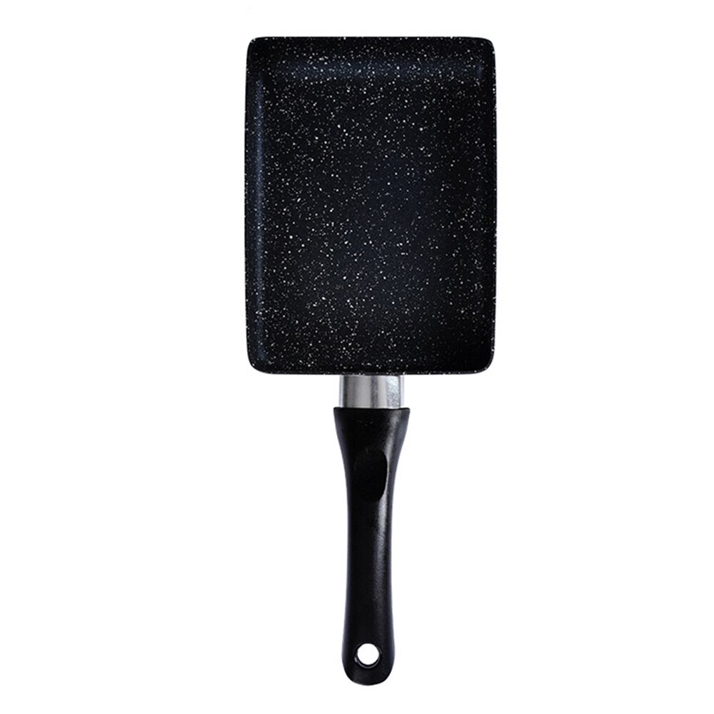 Non-stick Cooking Pan Multi-functional Breakfast Skillet Griddle Pan Pancake Making Pan for Home Restaurant (Black)