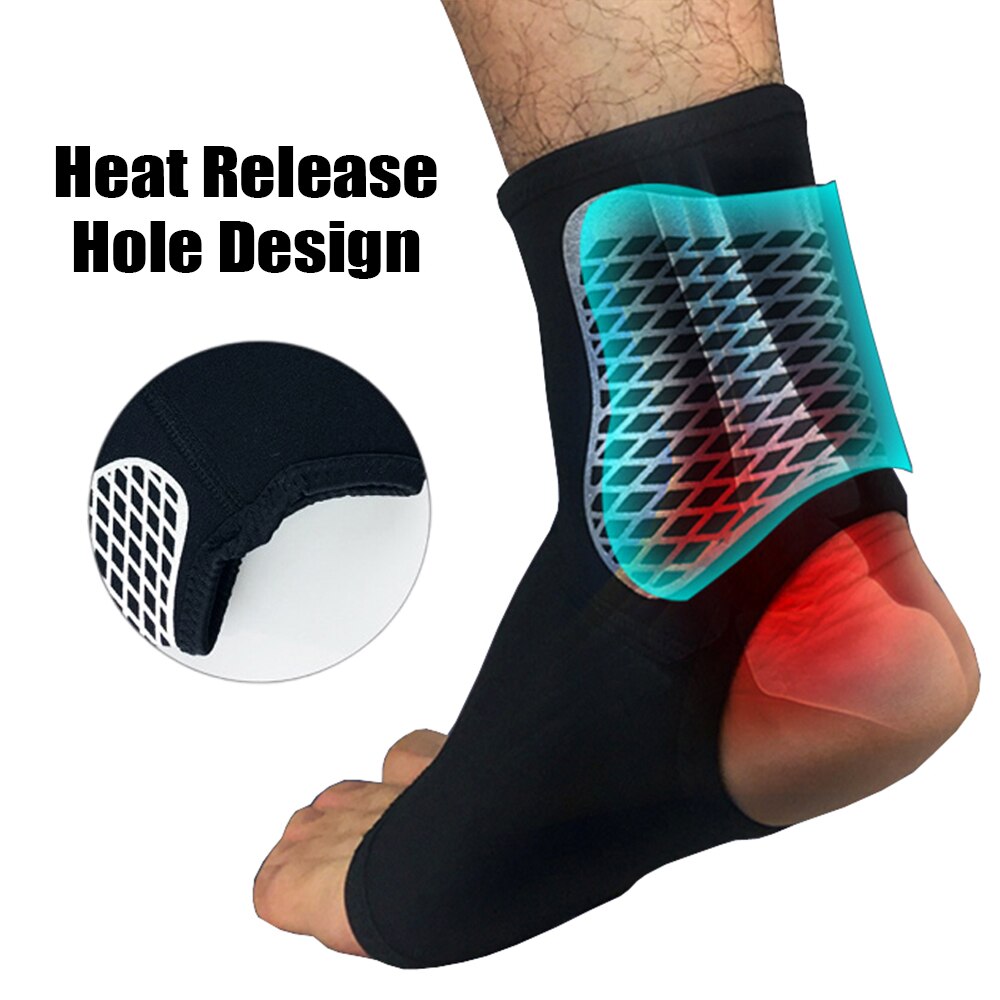SPOSAFE 1Pc Sports Ankle Support Football Basketball Badminton Sport Protection Bandage Elastic Ankle Sprain Brace Guard Protect