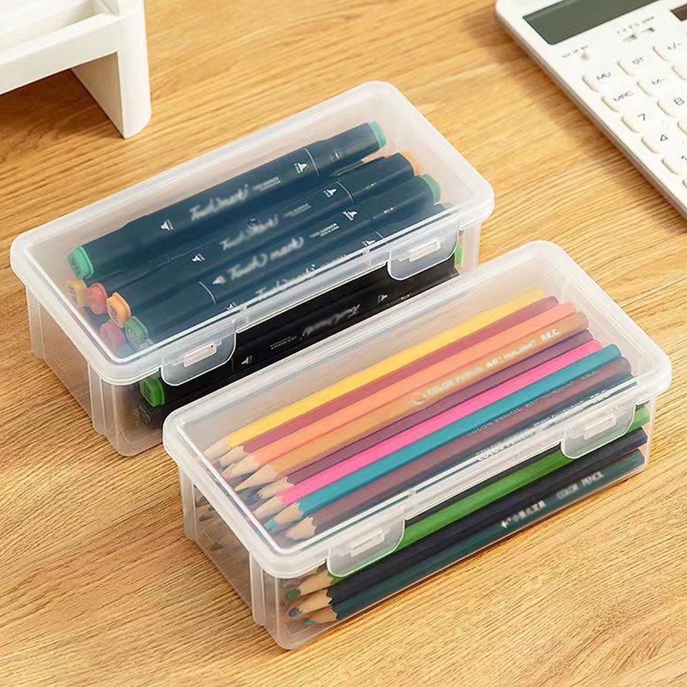 1PC Aufbewahrungsbox Transparenter Schreibwarensti...  Grandado