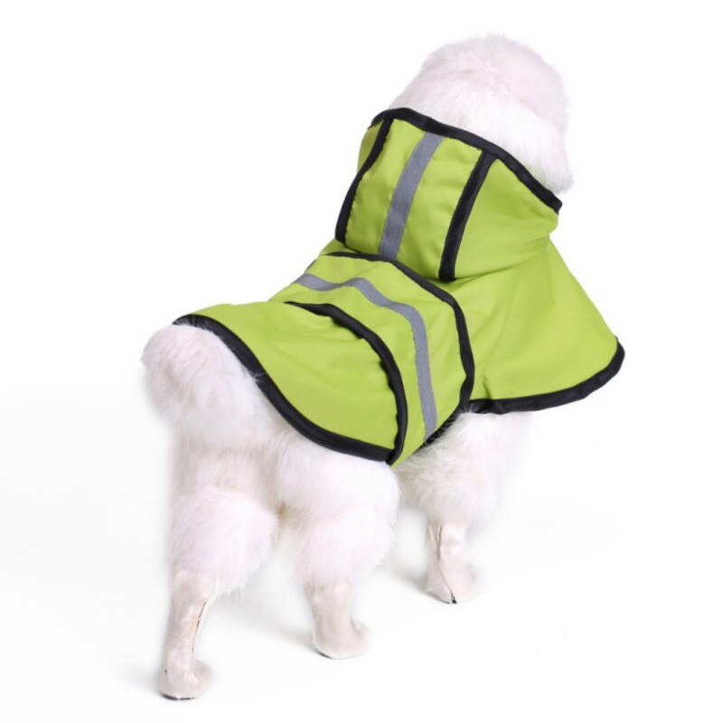 Hond Waterdichte Regenjas Reflecterende Regenjas Ademend Mesh Hond Outdoor Reizen Kleding Jas Voor Grote Hond Pet Katten Supplies