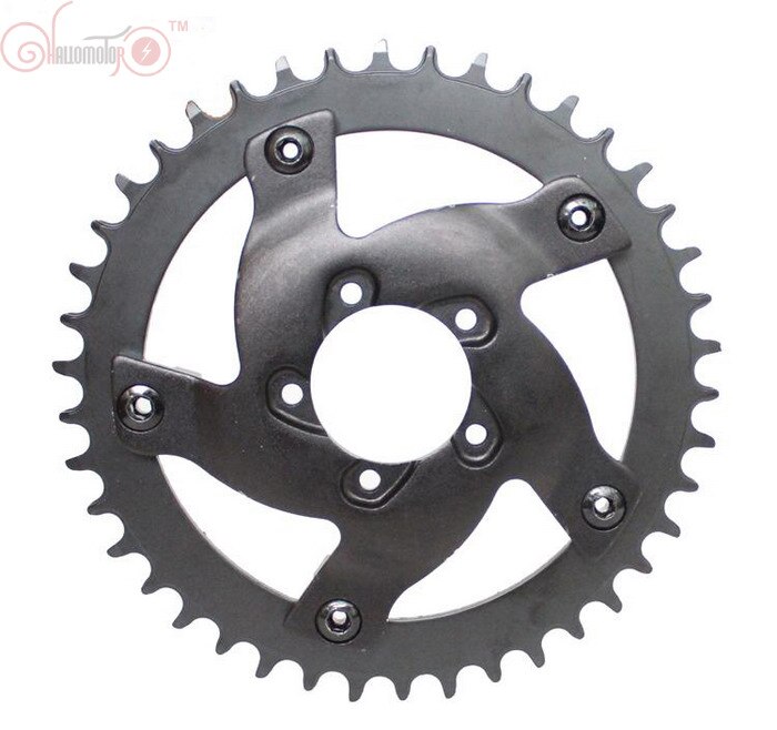 EU DUTY FREE BAFANG 48V 1000W BBSHD BBS03 Mid Drive Motor Cycling Crankset 42T Chain Wheel Electric Bike Center Drive Motor Kit