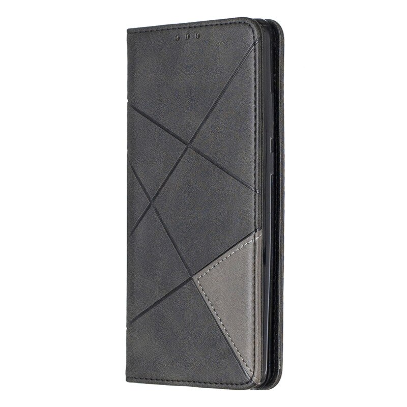 Funda de cuero magnética para Samsung Galaxy A20e, carcasa delgada na para Samsung A20, A205F, A, 20e, A202F S, funda de teléfono de negocios con tapa: A20 / Negro