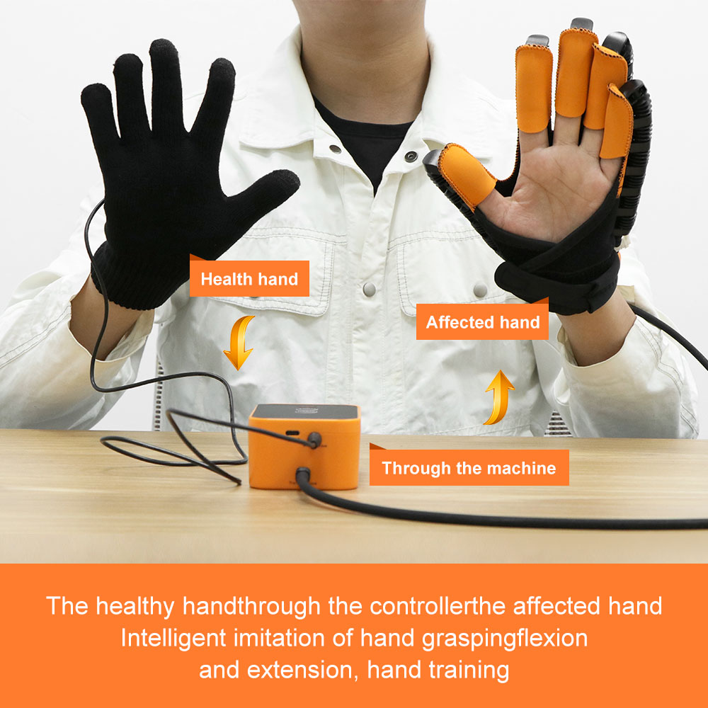 Rehabilitation roboter Handschuhe intelligente Hand funktion Schlaganfall Hemiplegie Rehabilitation Ausbildung Finger Massage Chirurgie Erholung