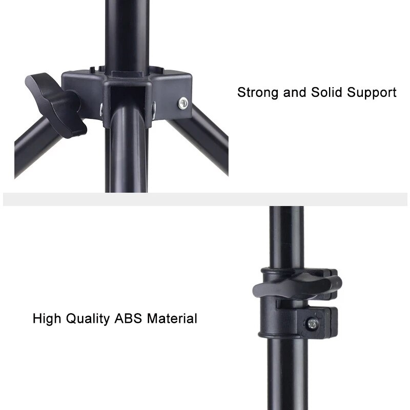 50/110/160/200cm Aluminum Light Photography Tripod Stand Photo Studio Tripods Light Stands for Softbox Umbrella Video Reflector