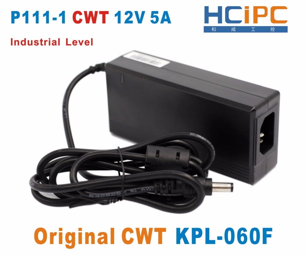 HCiPC P111-1 CWT KPL060F 12V5A AC 100V-240V Converter Adapter DC 12V 5A 60W Power Supply DC 5.5mm x 2.5mm 60W 12V 5A Adaptor