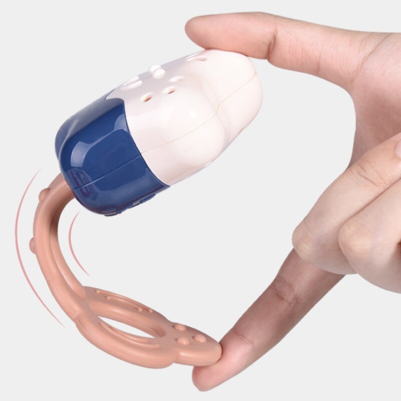 Set di sonagli colorati per bambini 9 pezzi Set di giocattoli educativi molari per bambini massaggiagengive sonagli per bambini