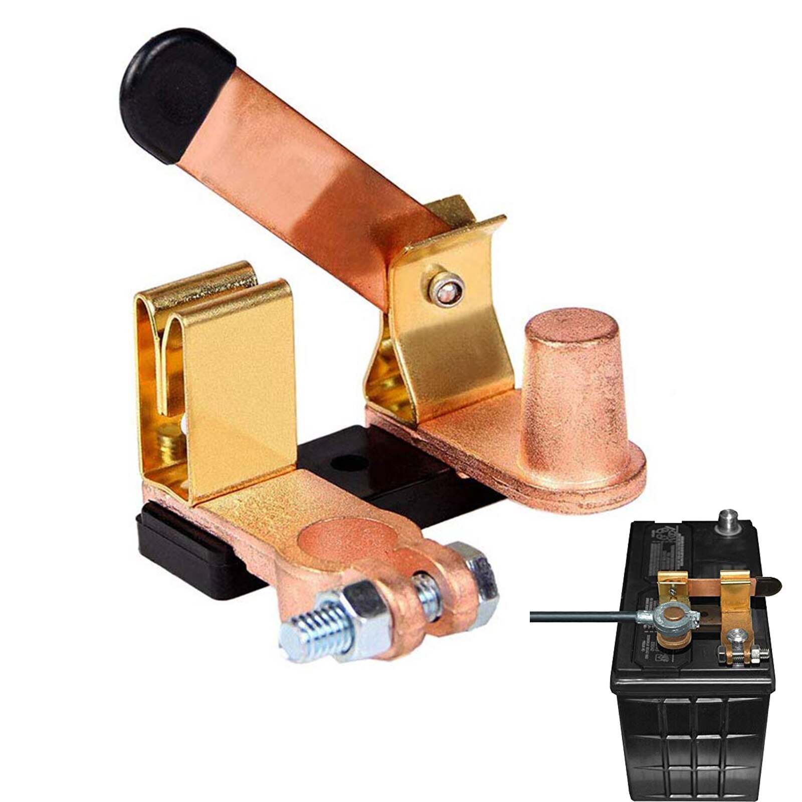 Auto Battery Disconnect Switch 12V 24V Marine 200A 300A Dual Battery Mass Switch 3 Position Cut Off Switch Car Boat: 12V 24V 250A