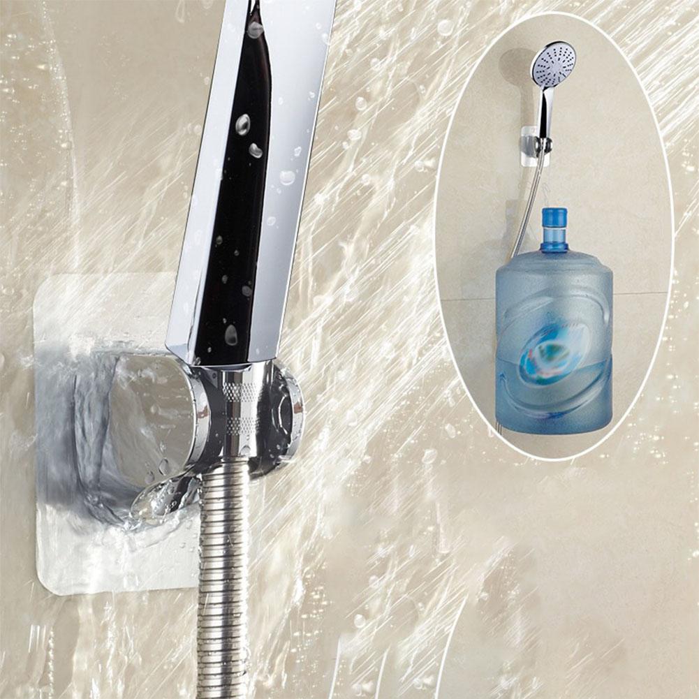 Wall Mounted Handle Rotatable Adjustable Sprinkler Shower Hose Head Holder Stand Bracket Base