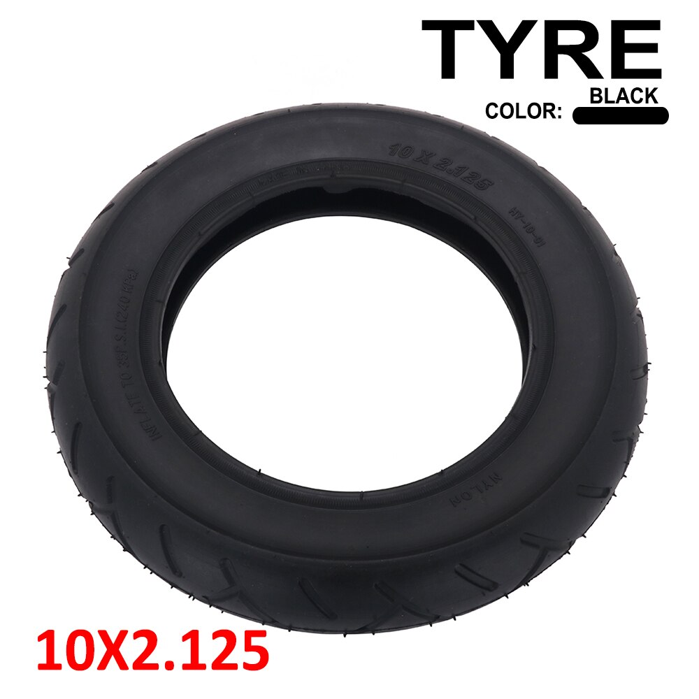 Good 10x2.125 Tire Inner Tube For Self Balancing Electric Scooter Self Smart Balance 10x2 10*2.125 Tire: Black
