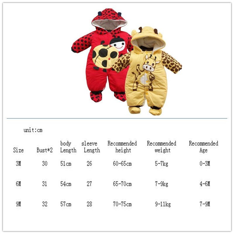 Pelele de bebé niña niño ropa recién nacido Otoño Invierno grueso Unisex con capucha traje de Mono para niñas niños bebés 0-9 meses traje