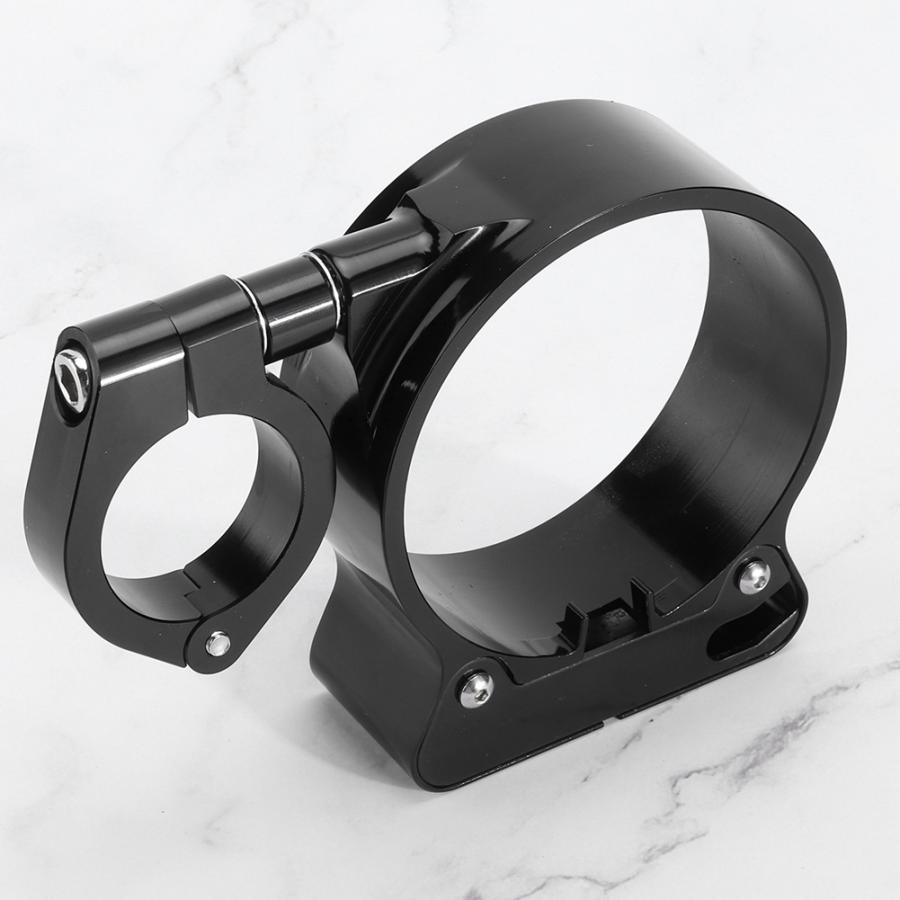 Black Aluminum Side Mount Speedometer Relocation Bracket Motorcycle Modified Accessory Motorcycle Gauge Bracket