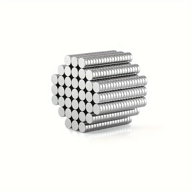 100 Uds. Imanes redondos de 6x2mm, adecuados para almacenes, pesca, ciencia, almacenamiento de herramientas, laboratorios, gabinetes de almacenamiento, edificios,