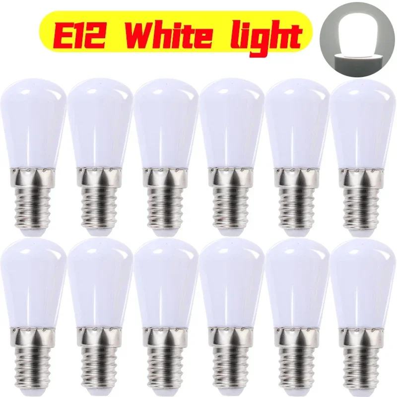 20/1pc led-køleskabspærer,  e14 e12 220v -natlamper, energibesparende køleskabsskabsdisplaylamper, boligindretningspærer: Foranderlig / 1 stk