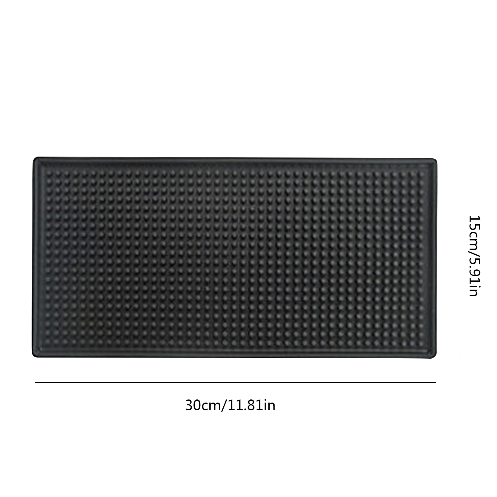 Bar matt Gummi Kaffee Bar Matten Anti-Rutsch-PVC-Tasse matt wasserdichte hitze beständige Abfluss matt für Bar Cafe Barista Cocktail Barkeeper: Marine Blau